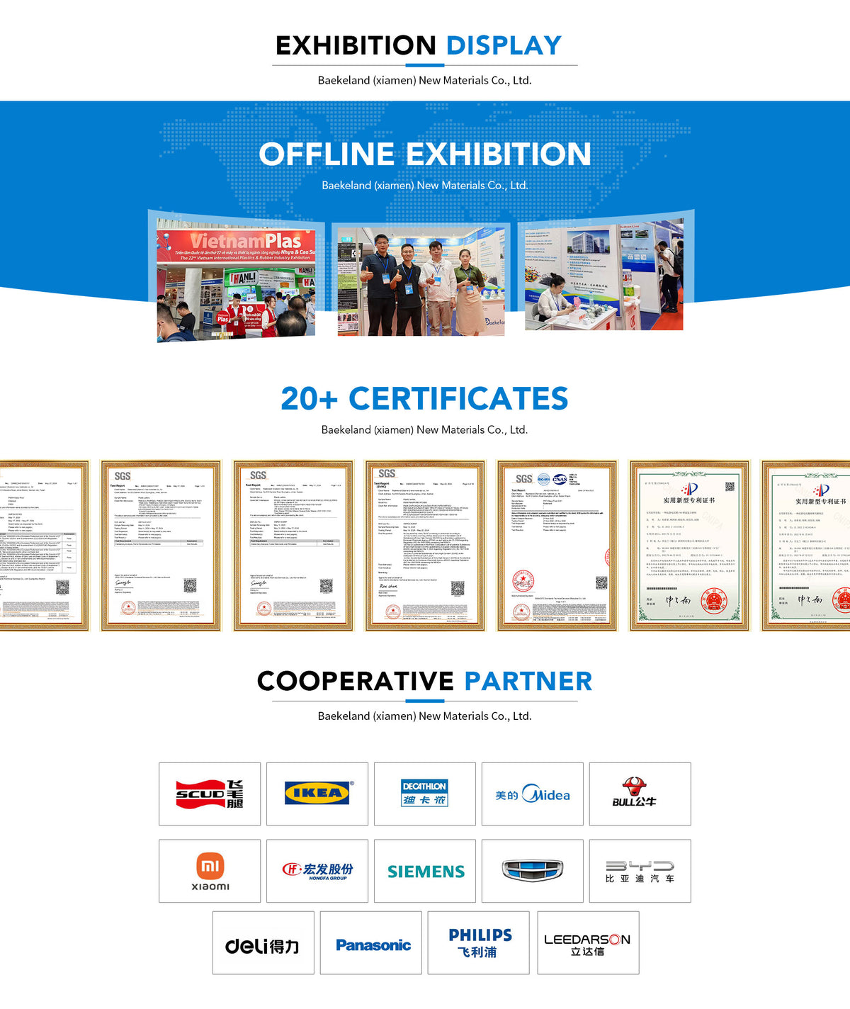 BAEKELAND (XIAMEN) MODIFIED PLASTIC